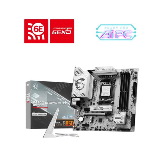 msı b850m gamıng plus wıfı6e ddr5 am5 8200mhz(oc) hdmı dp 2x m.2 usb 10gbs 2.5g lan wı-fı 6e matx ürün fotoğrafı msı b850m gamıng plus wıfı6e ddr5 am5 8200mhz(oc) hdmı dp 2x m.2 usb 10gbs 2.5g lan wı-fı 6e matx resmi, msı b850m gamıng plus wıfı6e ddr5 am5 8200mhz(oc) hdmı dp 2x m.2 usb 10gbs 2.5g lan wı-fı 6e matx fotoğrafı