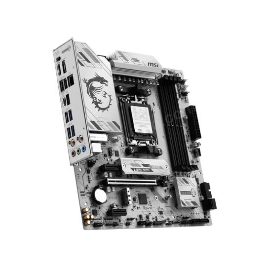 MSI B850M GAMING PLUS WIFI6E DDR5 AM5 8200MHZ(OC) HDMI DP 2X M.2 USB 10GBS 2.5G LAN WI-FI 6E MATX Res3