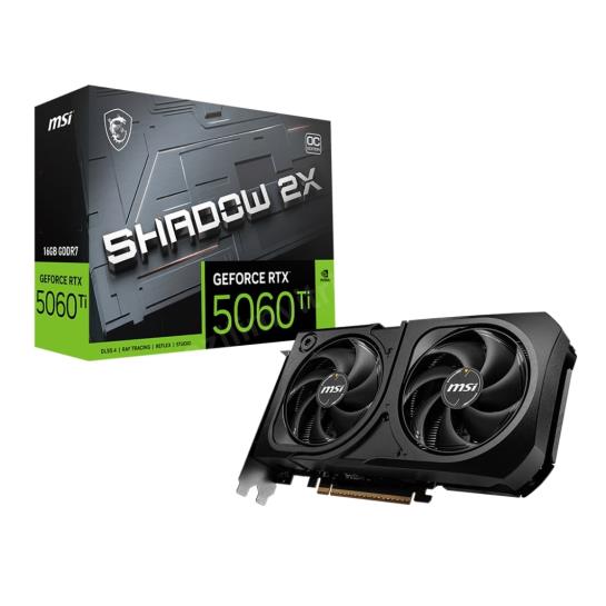 msı geforce rtx 5060 tı 16gb shadow 2x oc plus ürün fotoğrafı msı geforce rtx 5060 tı 16gb shadow 2x oc plus resmi, msı geforce rtx 5060 tı 16gb shadow 2x oc plus fotoğrafı