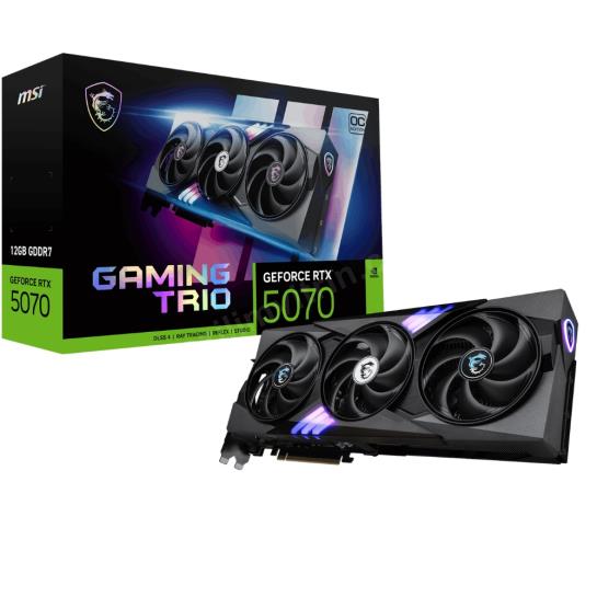 msı geforce rtx 5070 12g gamıng trıo oc gdrr7 192b ürün fotoğrafı msı geforce rtx 5070 12g gamıng trıo oc gdrr7 192b resmi, msı geforce rtx 5070 12g gamıng trıo oc gdrr7 192b fotoğrafı