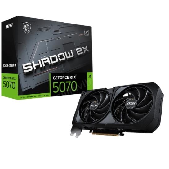 msı geforce rtx 5070 12g shadow 2x oc gdrr7 192bit ürün fotoğrafı msı geforce rtx 5070 12g shadow 2x oc gdrr7 192bit resmi, msı geforce rtx 5070 12g shadow 2x oc gdrr7 192bit fotoğrafı