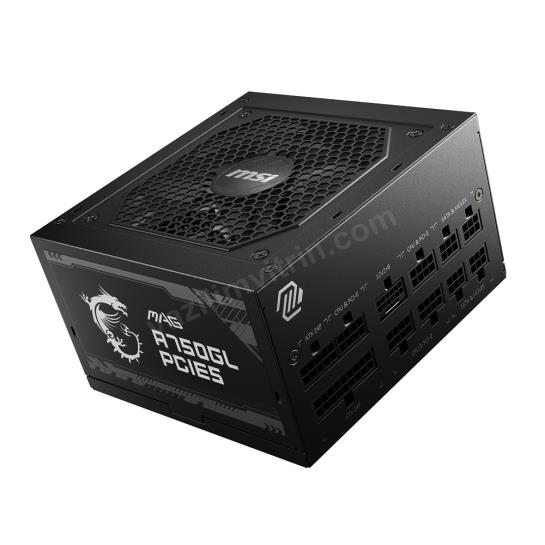 MSI MAG A750GL PCIE5 750W 80+GOLD POWER SUPPLY Res2