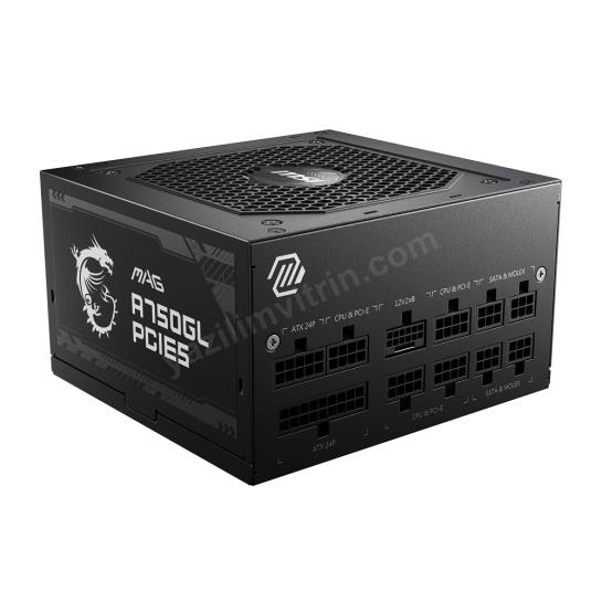 MSI MAG A750GL PCIE5 750W 80+GOLD POWER SUPPLY Res3