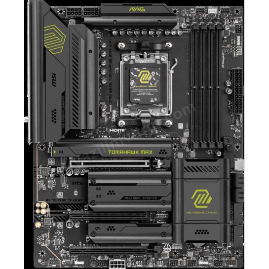 MSI MAG B850 TOMAHAWK MAX WIFI AM5 DDR5 8400MHZ(OC) HDMI 4x M.2 USB 10Gbs 5G LAN WI-FI 7 ATX Res2