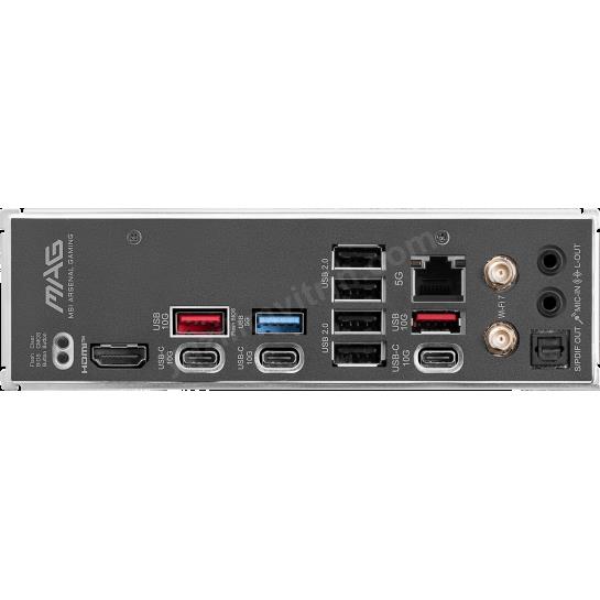 MSI MAG B850 TOMAHAWK MAX WIFI AM5 DDR5 8400MHZ(OC) HDMI 4x M.2 USB 10Gbs 5G LAN WI-FI 7 ATX Res3