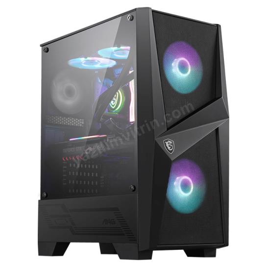 MSI MAG FORGE 100R TEMPERLİ CAM ATX GAMING KASA Res2
