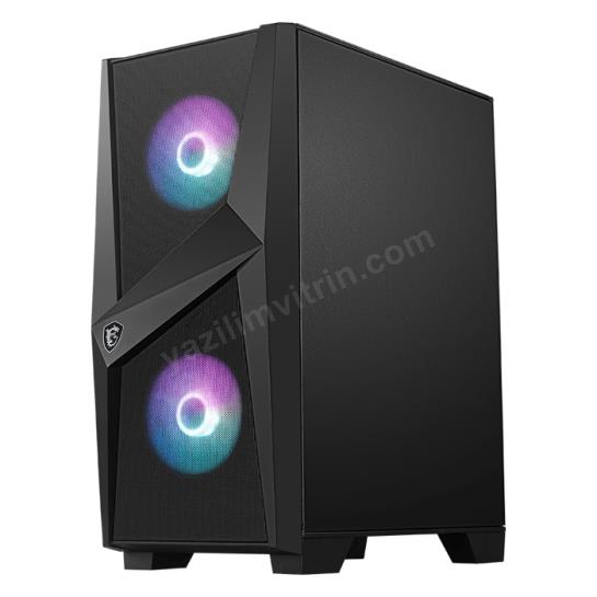 MSI MAG FORGE 100R TEMPERLİ CAM ATX GAMING KASA Res3