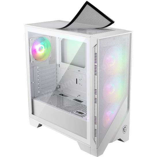MSI MAG Forge 320R AIRFLOW Beyaz mATX Kasa Res10