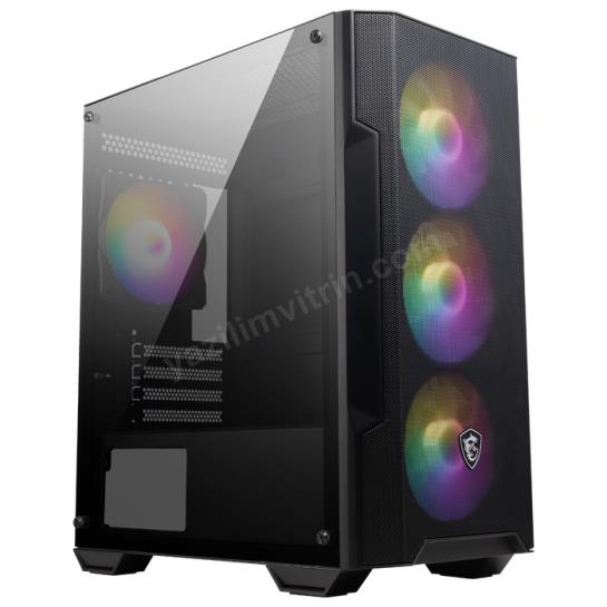 MSI MAG FORGE M100A 4x120mm ARGB mATX GAMING KASA Res11