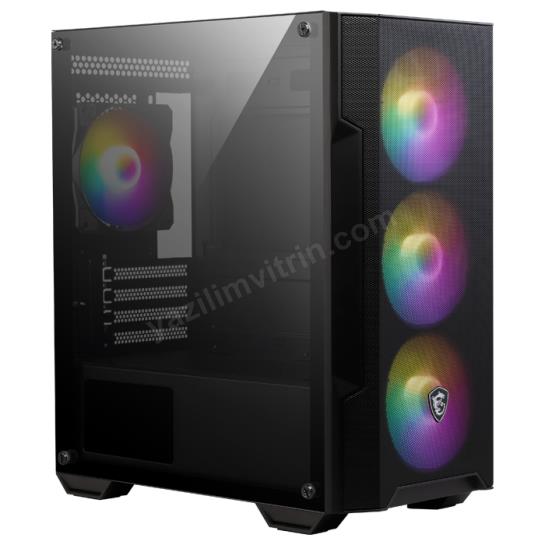 MSI MAG FORGE M100A 4x120mm ARGB mATX GAMING KASA Res14