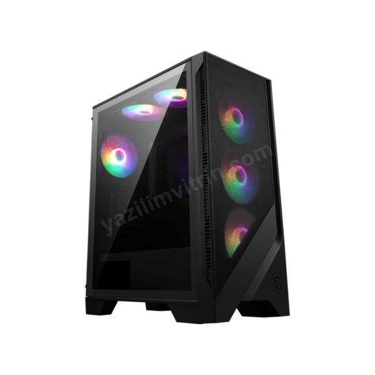 MSI MAG FORGE M120A AIRFLOW SIYAH ATX GAMING KASA Res2