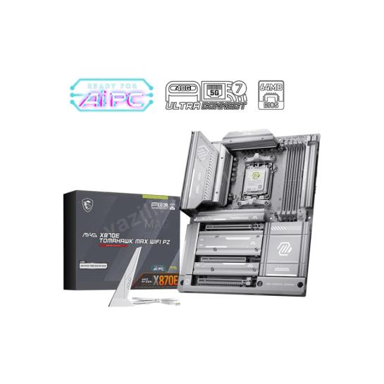 msı mag x870e tomahawk max wıfı pz ürün fotoğrafı msı mag x870e tomahawk max wıfı pz resmi, msı mag x870e tomahawk max wıfı pz fotoğrafı