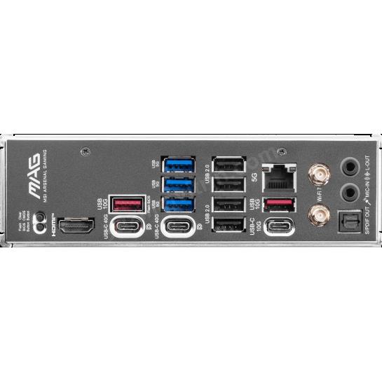 MSI MAG X870E TOMAHAWK WIFI AM5 DDR5 8400MHZ(OC) USB4 4x M.2 HDMI 2X DP 5G LAN WIFI 7 RGB ATX Res2