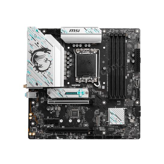 MSI MB B760M GAMING PLUS WIFI DDR5 6800(OC)MHz HDMI DP ATX 1700P Res2