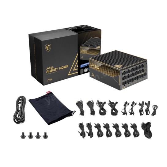 MSI MEG AI1600T PCIE5 1600W80+ TITANIUM FULMODULAR Res5