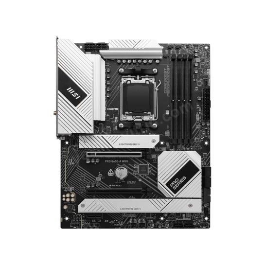 MSI PRO B650-A WIFI AM5 DDR5 7600MHZ(OC) HDMI DP 3x M.2 USB 20 Gbps 2.5G LAN WI-FI 6E ATX Res2