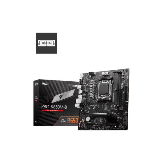 msı pro b650m-b ddr5 6800mhz(oc) hdmı vga m.2 matx am5 ürün fotoğrafı msı pro b650m-b ddr5 6800mhz(oc) hdmı vga m.2 matx am5 resmi, msı pro b650m-b ddr5 6800mhz(oc) hdmı vga m.2 matx am5 fotoğrafı