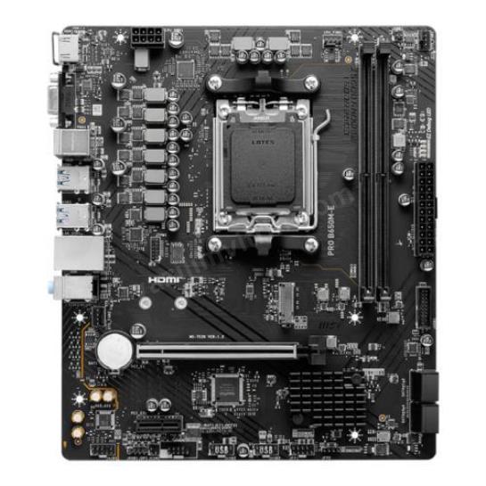 MSI PRO B650M-E DRR5 6800MHZ(OC) AM5 HDMI VGA mATX Res3