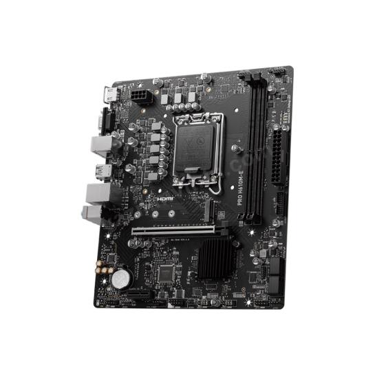 MSI PRO H610M-E DDR5 5600MHZ(OC) HDMI VGA M.2 mATX 1700P Res3