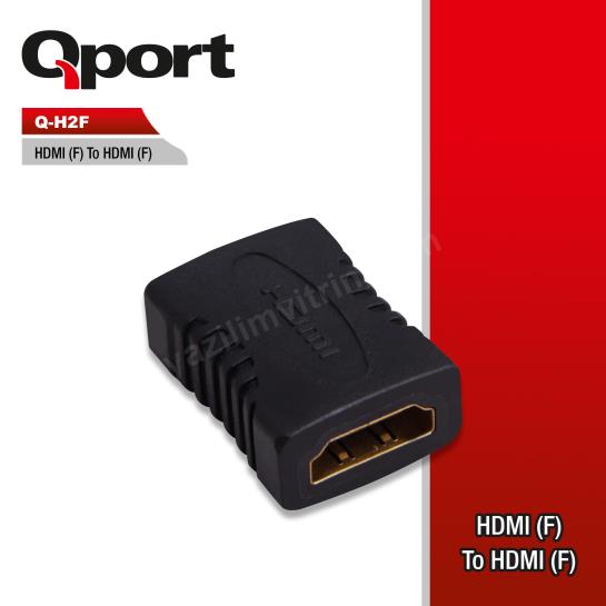 qport q-h2f hdmı(f) to hdmı(f) çevirici ürün fotoğrafı qport q-h2f hdmı(f) to hdmı(f) çevirici resmi, qport q-h2f hdmı(f) to hdmı(f) çevirici fotoğrafı