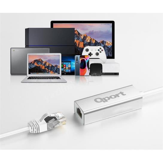 QPORT Q-TR45 TYPE-C TO RJ45 ETHERNET CEVIRICI Res3