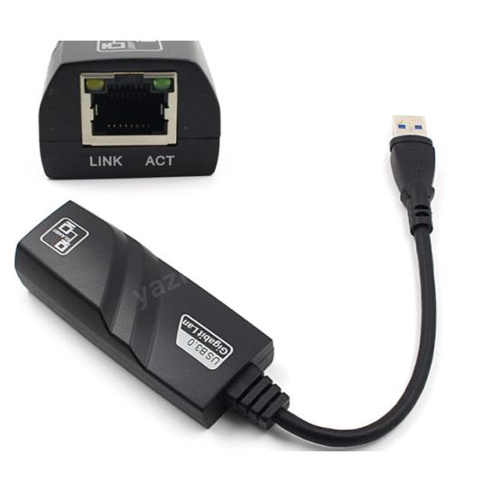 QPORT Q-UGB1 USB3.0 TO 10/100/1000 GB RJ-45 ETHERNET CEVIRICI Res2