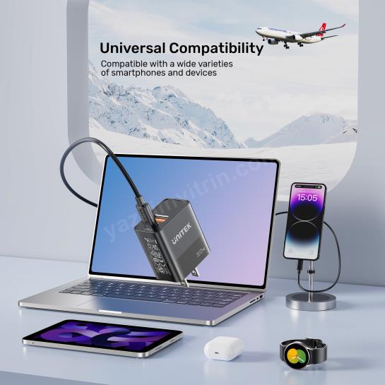 UNITEK 20W HIZLI ŞARJ ADAPTÖRÜ 1*USB-C (P1124ABK-EU) Res9