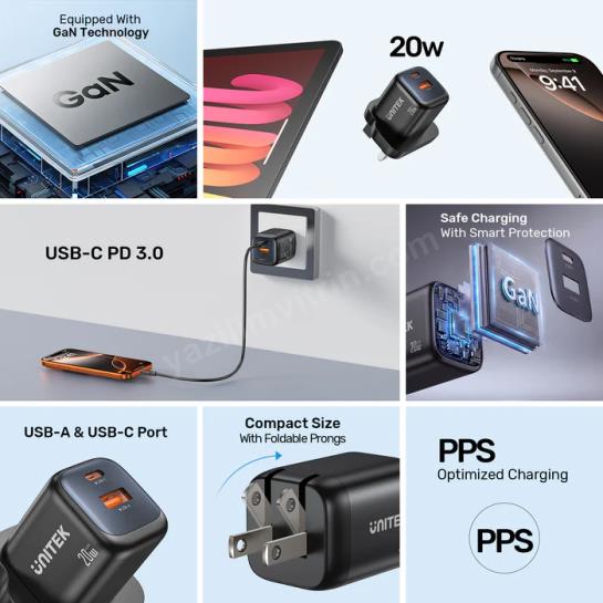 unıtek 20w hızlı sarj cıhazı (p1128abk01-eu) ürün fotoğrafı unıtek 20w hızlı sarj cıhazı (p1128abk01-eu) resmi, unıtek 20w hızlı sarj cıhazı (p1128abk01-eu) fotoğrafı