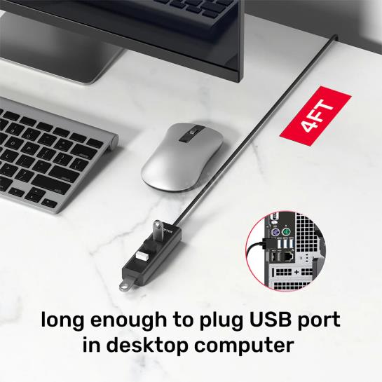 UNITEK 4-IN-1 USB-A 5GBPS HUB (Y-3089V01) Res6