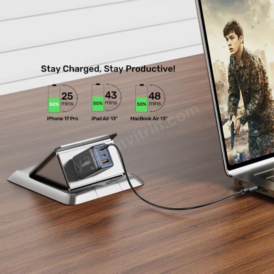 unıtek 65w max gan sarj ıstasyonu (p1130abk01-eu) ürün fotoğrafı unıtek 65w max gan sarj ıstasyonu (p1130abk01-eu) resmi, unıtek 65w max gan sarj ıstasyonu (p1130abk01-eu) fotoğrafı