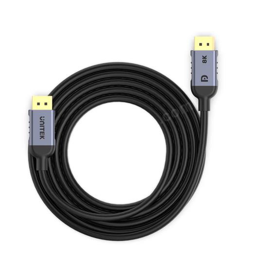 UNITEK 8K 1.4 DISPLAYPORT KABLO 1M (C1628GY01-1M) Res2