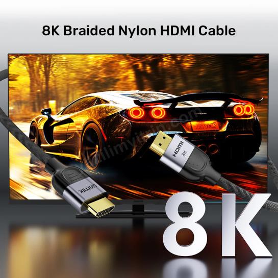 UNITEK HDMI 2.1 KABLO 1 METRE 8K (C11093RGY01-1M) Res7