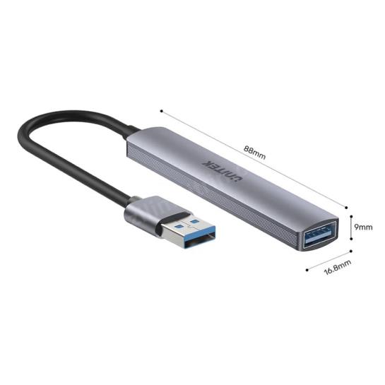 UNITEK TYPE-A TO 4 PORT USB (USB3.0+USB2.0) H1208A Res13