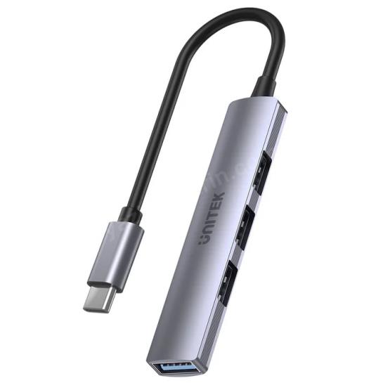 unıtek type-c to 4 port usb (usb3.0+usb2.0) h1208b ürün fotoğrafı unıtek type-c to 4 port usb (usb3.0+usb2.0) h1208b resmi, unıtek type-c to 4 port usb (usb3.0+usb2.0) h1208b fotoğrafı