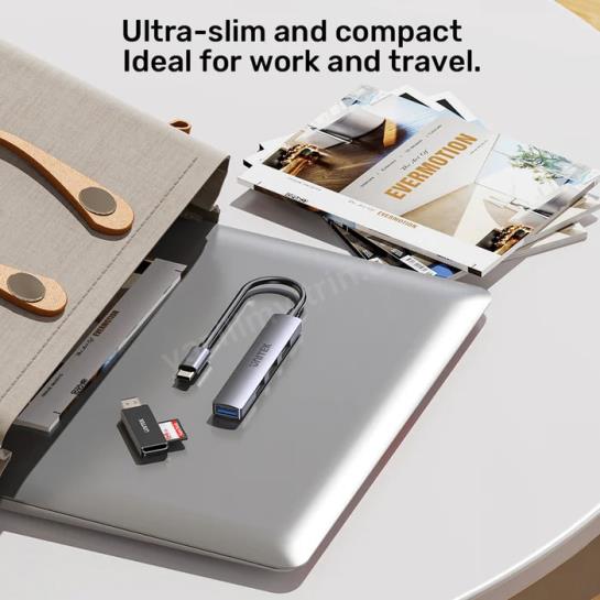 UNITEK TYPE-C TO 4 PORT USB (USB3.0+USB2.0) H1208B Res9