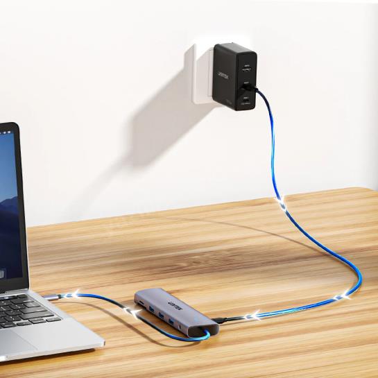 UNITEK UHUB U11+ 11-IN-1 USB-C HUB (D1113BGY01) Res8