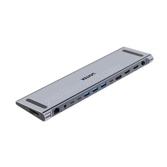 UNITEK UHUB15+ USB-C 4K BAGLANTI ISTASYONU (D1106AGY01) Res2