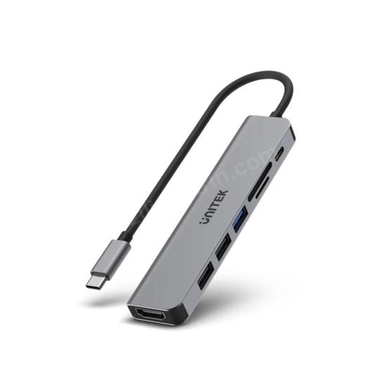 unıtek usb-c 7in1 unıversal dock statıon (h1118a) ürün fotoğrafı unıtek usb-c 7in1 unıversal dock statıon (h1118a) resmi, unıtek usb-c 7in1 unıversal dock statıon (h1118a) fotoğrafı