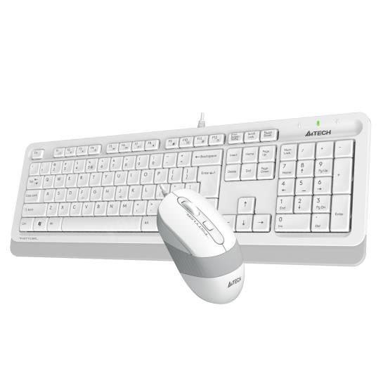 A4 TECH F1010 Q USB BEYAZ TR MM KLAVYE+OPT MOUSE Res3
