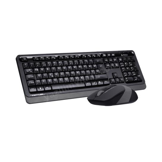 A4 TECH FG1010 F USB GRİ KLAVYE+MOUSE KABLOSUZ SET Res2