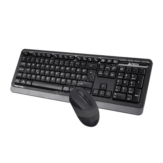 A4 TECH FG1010 F USB GRİ KLAVYE+MOUSE KABLOSUZ SET Res4