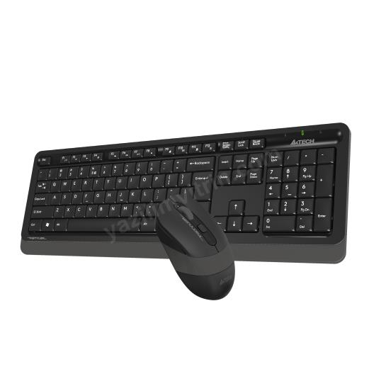 A4 TECH FG1010 Q 2.4 GHZ USB GRİ KLAVYE+MOUSE KABLOSUZ SET Res3