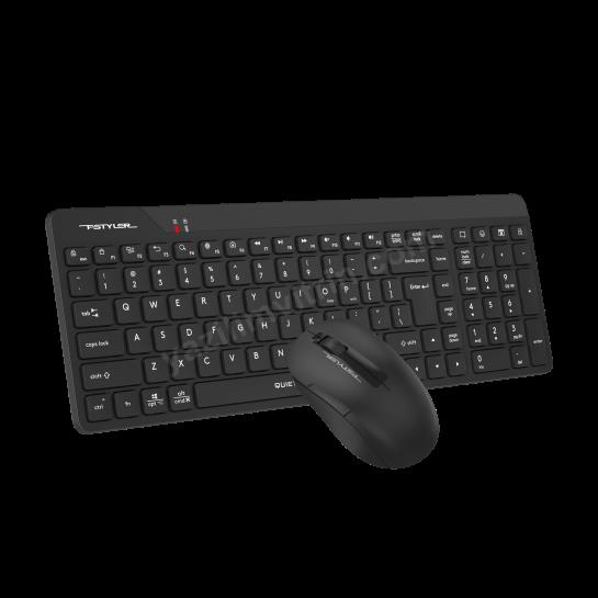 A4 TECH FG2300 Q SILENT 2.4 GHZ AİR2 SİYAH KLAVYE+MOUSE Res2