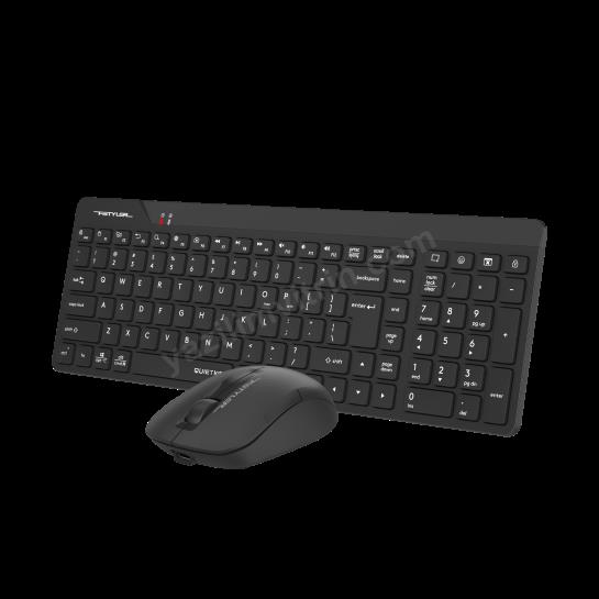A4 TECH FG2300 Q SILENT 2.4 GHZ AİR2 SİYAH KLAVYE+MOUSE Res3