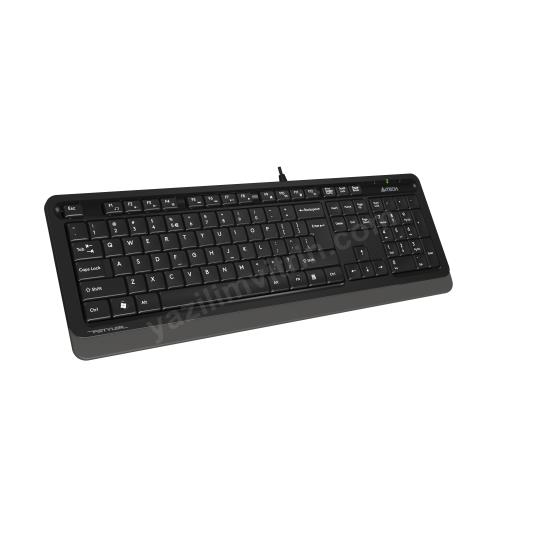 A4 TECH FK10 FN-MULTİMEDYA Q KLAVYE USB GRİ Res4