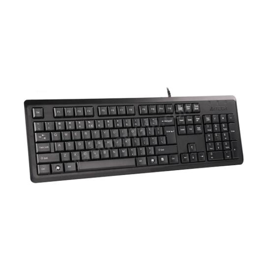 A4 TECH KR-92 Q KLAVYE USB STANDART SİYAH Res2