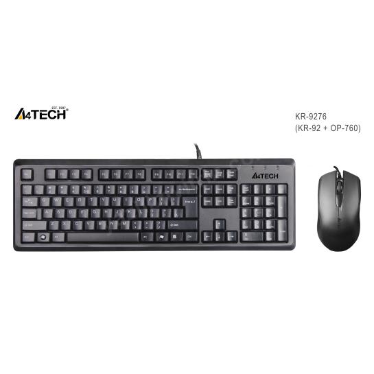 a4 tech kr-9276 q usb standart klavye+optik mouse ürün fotoğrafı a4 tech kr-9276 q usb standart klavye+optik mouse resmi, a4 tech kr-9276 q usb standart klavye+optik mouse fotoğrafı