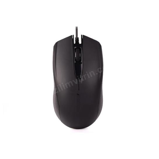 A4 TECH OP-760 USB SİYAH V-TRACK 1000 DPI MOUSE Res2