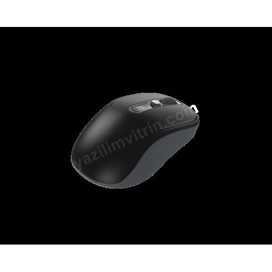 FRISBY FM-296WM KABLOSUZ OPTİK MOUSE SİYAH Res5