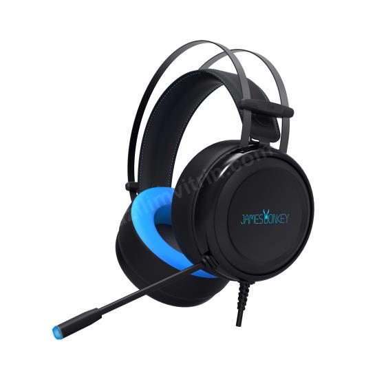 JAMES DONKEY 710 SİYAH 7.1 GAMING KULAKLIK Res2